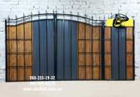 Розпашні Ворота, відкатні ворота, навіс, хвіртка, МАФ фото к объявлению