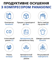 Осушувач повітря Aircond D-20L – ваш надійний захист від вологості та грибка Киев фото 2