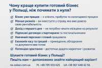 Бізнес в Польщі фото к объявлению