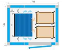 Шоковая заморозка, низькотемпературні камери для переробки молочної продукції Киев фото 2