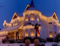 Новорічна ілюмінація, прикрасити гірляндами Киев фото 4