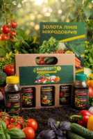 Золота лінійка мікродобрив GumiSil Trio для городу фото к объявлению